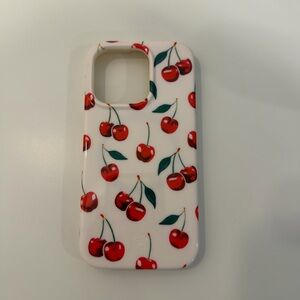 Velvet Caviar Cherry iPhone 14 Pro Case